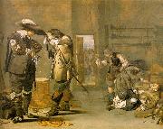 Jacob Duck Soldiers Arming Themselves China oil painting reproduction